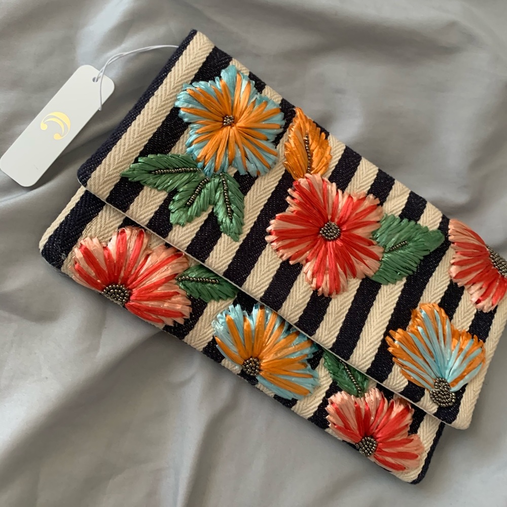 Charlotte Russe Floral Clutch